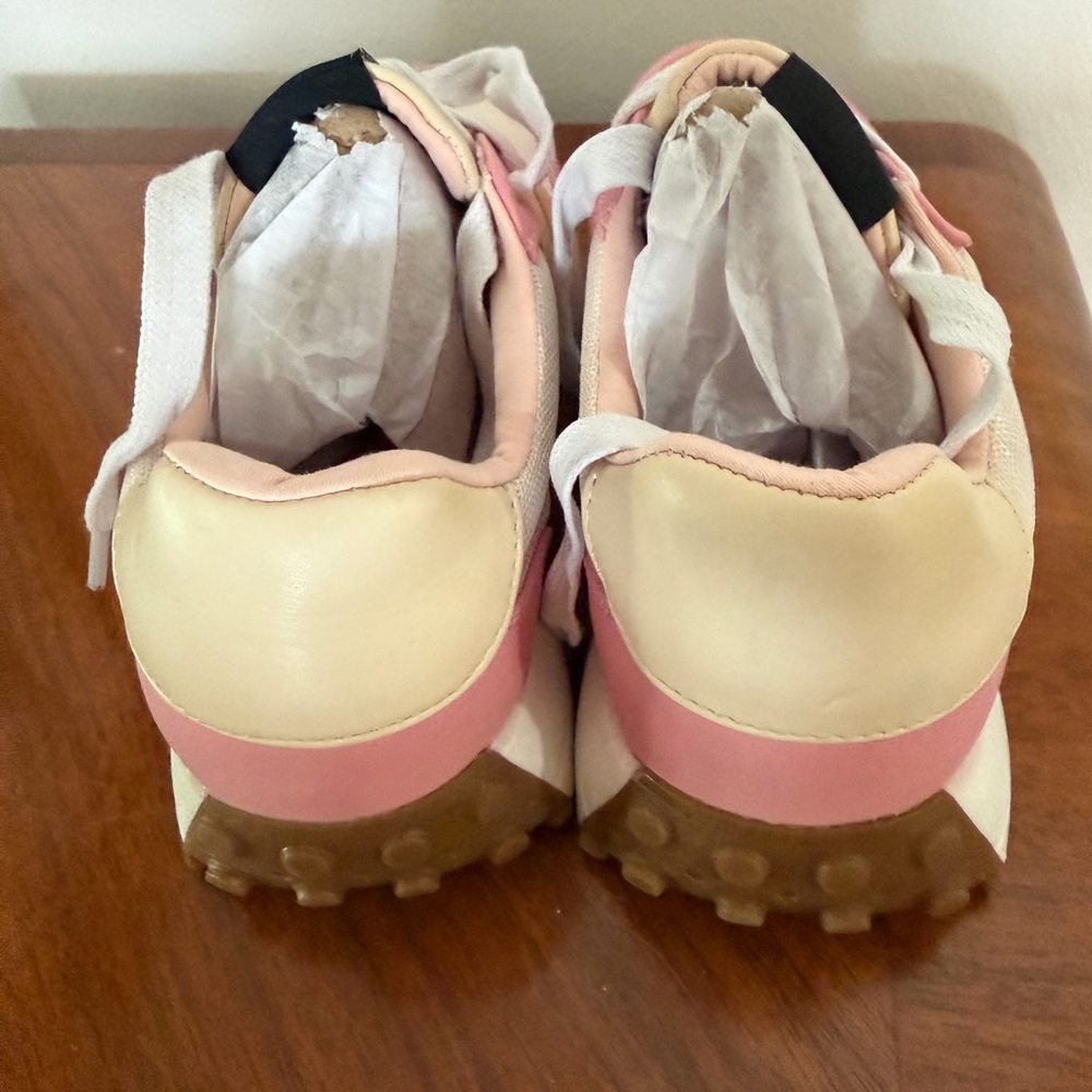 Circus by Sam Edelman Women's Pink and Beige Sneakers - Picture 3 of 4